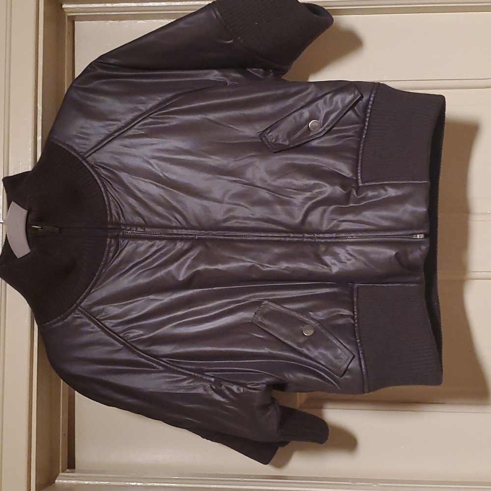 Cropped Bomber Jacket